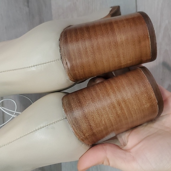 Thursday Boot Company Daisy Womens Leather Ankle Heels Boots shoes sz 9.5 - Picture 8 of 14